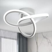 Aether-W Μεταλλικό Φωτιστικό Οροφής 24Watt CCT μέσω διακόπτη