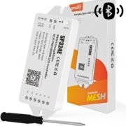 SP324E Controller LED RGBW Ταινίας 4CH PWM 12A 5-24V Bluetooth BLE Mesh (Έως 288W) Dimmer – App Control BanlanX