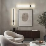 101308 DISON LED Φωτιστικό Τοίχου/Απλίκα ράβδος (Stick) 15W Λευκό Ημέρας 4500Κ Μ80 x Π9.5 x Υ9.5cm Dimmable + ON/OFF - Image 2
