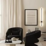 101308 DISON LED Φωτιστικό Τοίχου/Απλίκα ράβδος (Stick) 15W Λευκό Ημέρας 4500Κ Μ80 x Π9.5 x Υ9.5cm Dimmable + ON/OFF - Image 3