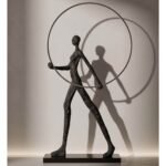 F9103 Hoopman Art Decoration Series Minimal Φωτιστικό Δαπέδου Άγαλμα - Image 2