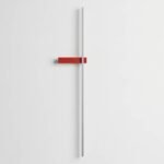 GB0111 LED Minimal Φωτιστικό Τοίχου 12W 60CM Κόκκινο - Image 3