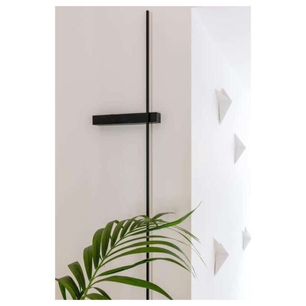 GB0111 LED Minimal Φωτιστικό Τοίχου 12W 60CM AC 85-265V 4000Κ Λευκό Ημέρας 960Lm Μαύρο - Image 3