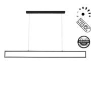 GB6381 LED Minimal Μεταλλικό Κρεμαστό Φωτιστικό 35W CCT & Dimmable με Χειριστήριο