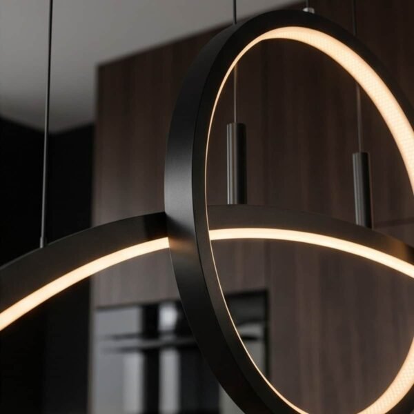 GB6584 LED Minimal Κρεμαστό Φωτιστικό 36W Dimmable με Χειριστήριο - Image 3