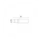 ΛΑΜΠΤΗΡΑΣ LED G9 6.5W 230V DIMMABLE - Image 2