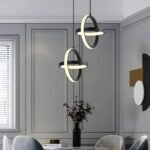 LG-6438 Κρεμαστό LED Φωτιστικό Οροφής Μαύρο 20W CCT με Εναλλαγή Φωτισμού μέσω Διακόπτη - Image 2