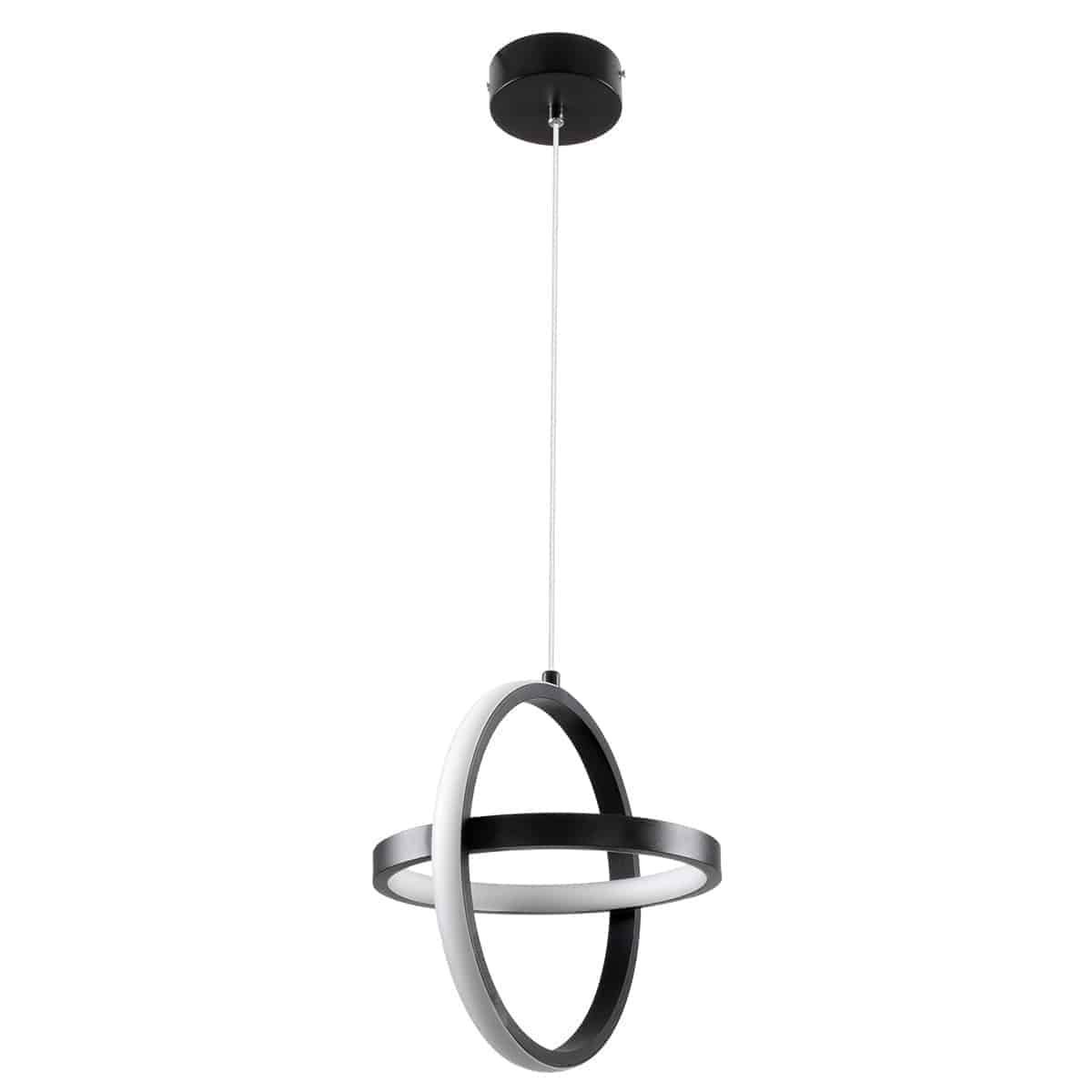 LG-6438-Κρεμαστό-LED-Φωτιστικό-Οροφής-Μαύρο-20W-CCT-με-Εναλλαγή-Φωτισμού-μέσω-Διακόπτη-1 LG-6438 Κρεμαστό LED Φωτιστικό Οροφής Μαύρο 20W CCT με Εναλλαγή Φωτισμού μέσω Διακόπτη - Image 1