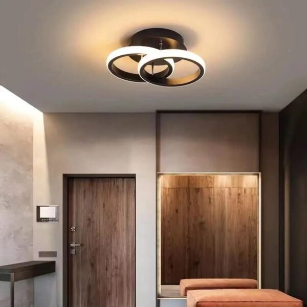 Lustre-B Μεταλλικό Φωτιστικό Οροφής 24Watt CCT μέσω διακόπτη - Image 2