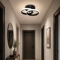 Lustre-B Μεταλλικό Φωτιστικό Οροφής 24Watt CCT μέσω διακόπτη
