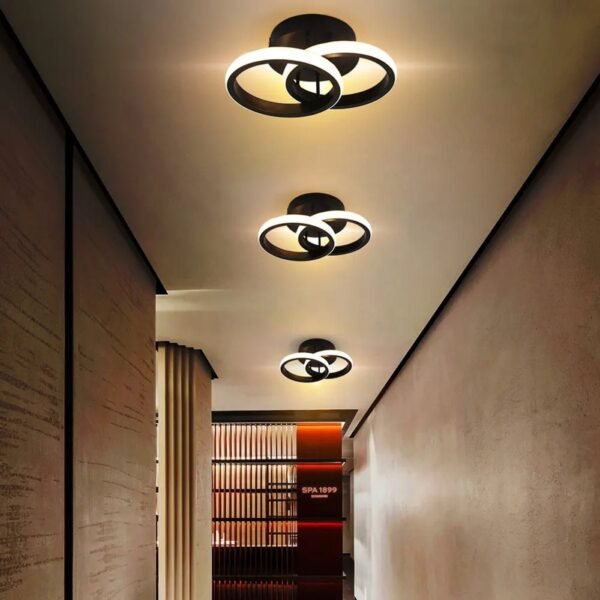 Lustre-B Μεταλλικό Φωτιστικό Οροφής 24Watt CCT μέσω διακόπτη - Image 4