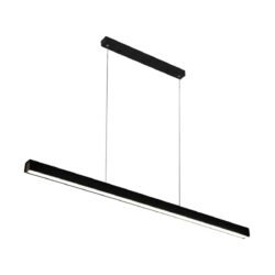 Orion Κρεμαστό Φωτιστικό Οροφής LED 32W CCT Dimmable Μαύρο με χειριστήριο