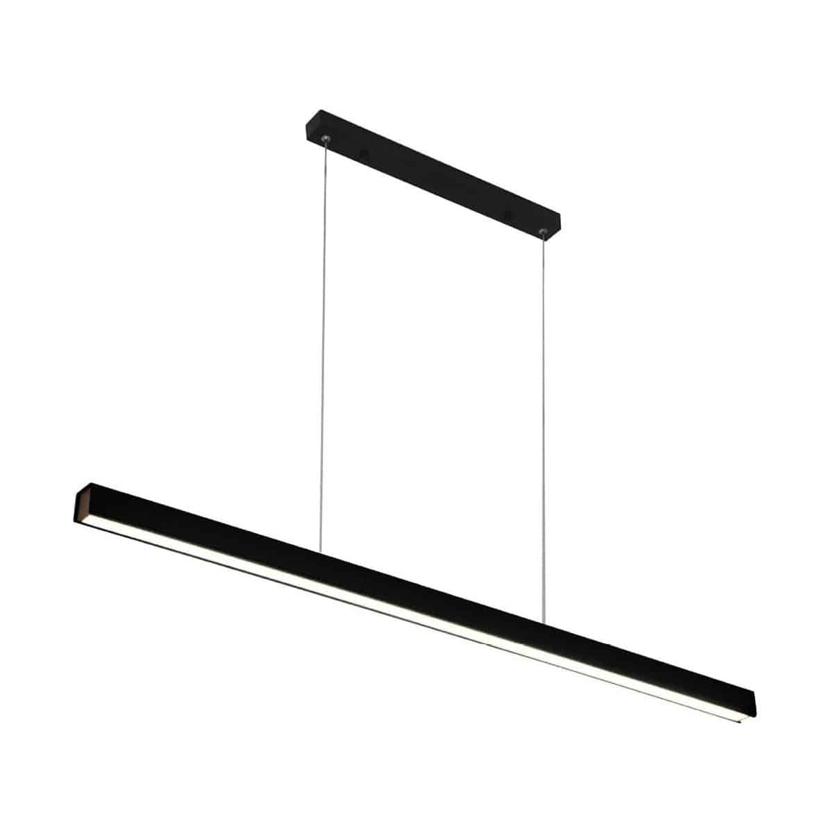 Orion-Κρεμαστό-Φωτιστικό-Οροφής-LED-32W-CCT-Dimmable-Μαύρο-με-χειριστήριο Orion Κρεμαστό Φωτιστικό Οροφής LED 32W CCT Dimmable Μαύρο με χειριστήριο - Image 1