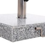 ΒΑΣΗ ΟΜΠΡΕΛΑΣ ΓΡΑΝΙΤΗ 40KG ΜΕ ΧΕΡΟΥΛΙ & ΡΟΔΕΣ HM6564--ΣΩΛΗΝΑΣ ΔΙΑΜΕΤΡΟΥ Φ48 - Image 8