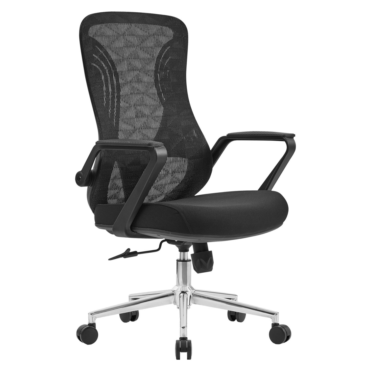 ΚΑΡΕΚΛΑ ΓΡΑΦΕΙΟΥ DECIFER HM1212.01 ΜΑΥΡO MESH-ΒΑΣΗ ΧΡΩΜΙΟΥ 61x60x110Υεκ. ΚΑΡΕΚΛΑ ΓΡΑΦΕΙΟΥ DECIFER HM1212.01 ΜΑΥΡO MESH-ΒΑΣΗ ΧΡΩΜΙΟΥ 61x60x110Υεκ. - Image 1