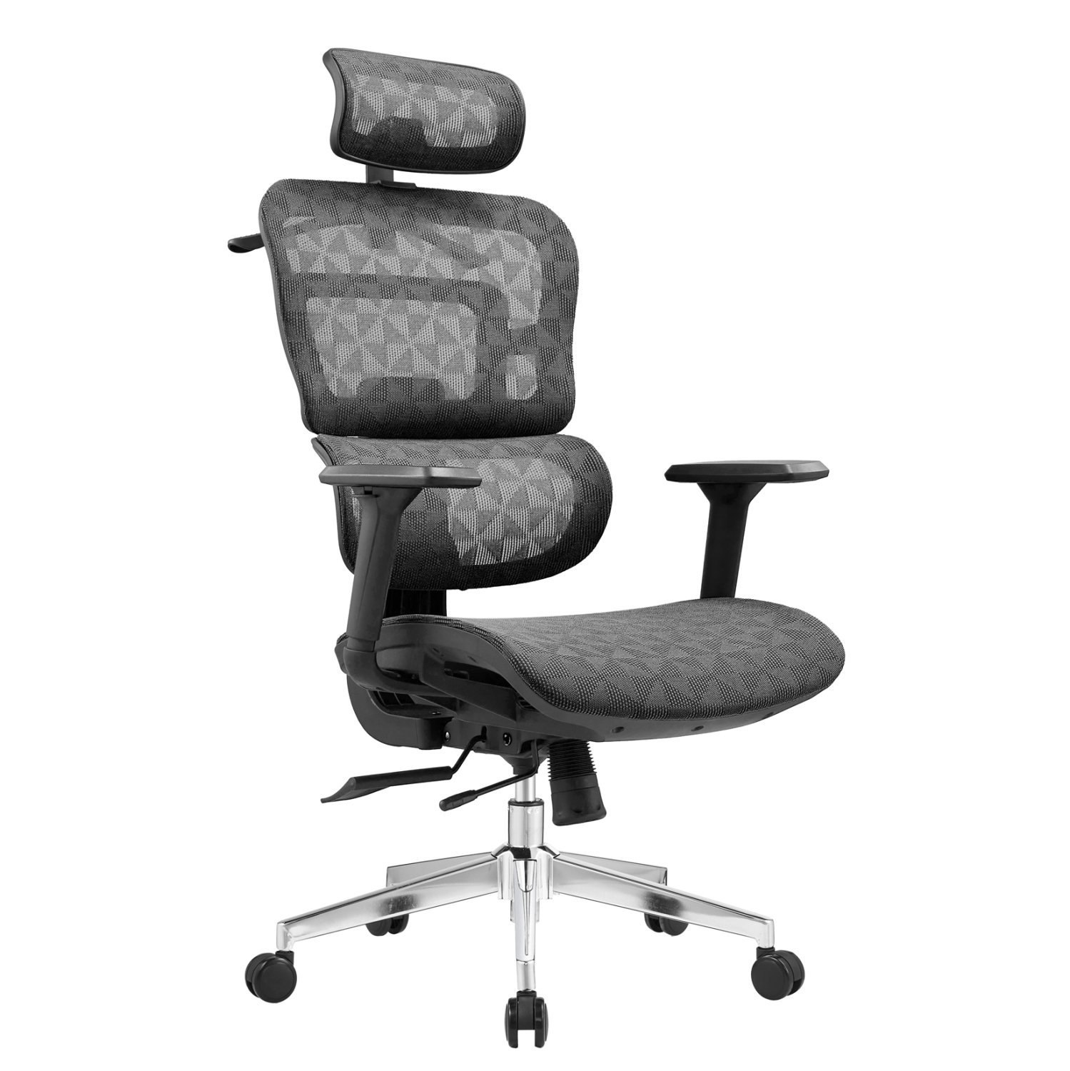 ΚΑΡΕΚΛΑ ΓΡΑΦΕΙΟΥ MODEN HM1215.01 ΜΑΥΡO MESH–ΒΑΣΗ ΧΡΩΜΙΟΥ 68x69x126Υεκ ΚΑΡΕΚΛΑ ΓΡΑΦΕΙΟΥ MODEN HM1215.01 ΜΑΥΡO MESH--ΒΑΣΗ ΧΡΩΜΙΟΥ 68x69x126Υεκ - Image 1