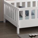 ΚΡΕΒΑΤΙ ΠΑΙΔΙΚΟ HOUSER HM740.03 τ.MONTESSORI ΞΥΛΟ ΠΕΥΚΟ ΛΕΥΚΟ--ΓΙΑ 190x90εκ - Image 8