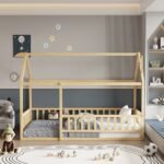 ΚΡΕΒΑΤΙ ΠΑΙΔΙΚΟ ΜΕ ΚΑΓΚΕΛΟ HOUSER HM706.01 τ.MONTESSORI ΞΥΛΟ ΠΕΥΚΟ ΦΥΣΙΚΟ-190x90εκ - Image 4