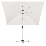 ΟΜΠΡΕΛΑ ΠΙΣΙΝΑΣ JAVANTE HM6623.02 ΛΕΥΚΟ ΑΛΟΥΜΙΝΙΟ & ΣΚΙΑΣΤΡΟ 2.7x2.7x2.7Yμ - Image 3