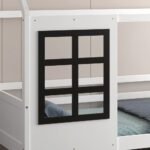 ΠΑΙΔΙΚΟ ΚΡΕΒΑΤΙ τ.MONTESSORI DOMER HM742.01 ΞΥΛΟ ΠΕΥΚΟΥ ΛΕΥΚΟ--ΓΙΑ 90x190εκ - Image 7
