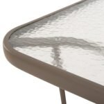 ΣΕΤ ΤΡΑΠΕΖΑΡΙΑΣ 5ΤΜΧ BRUNO HM10727.04 ΚΑΡΕΚΛΕΣ ΜΕΤΑΛΛΙΚΕΣ & ΤΡΑΠΕΖΙ 140x80εκ ΣΑΜΠΑΝΙ - Image 5