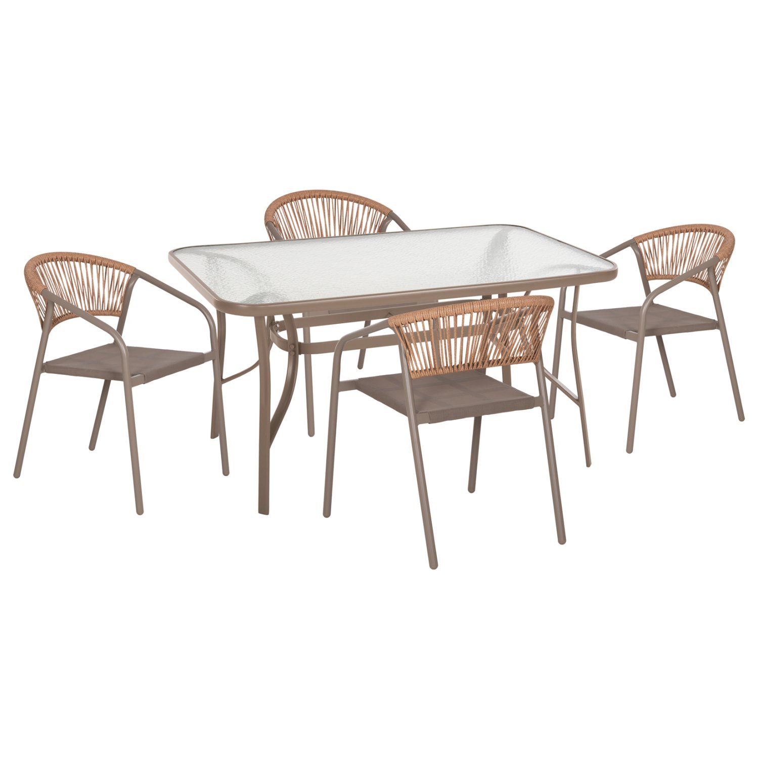 ΣΕΤ ΤΡΑΠΕΖΑΡΙΑΣ 5ΤΜΧ BRUNO HM10727.04 ΚΑΡΕΚΛΕΣ ΜΕΤΑΛΛΙΚΕΣ & ΤΡΑΠΕΖΙ 140×80εκ ΣΑΜΠΑΝΙ ΣΕΤ ΤΡΑΠΕΖΑΡΙΑΣ 5ΤΜΧ BRUNO HM10727.04 ΚΑΡΕΚΛΕΣ ΜΕΤΑΛΛΙΚΕΣ & ΤΡΑΠΕΖΙ 140x80εκ ΣΑΜΠΑΝΙ - Image 1