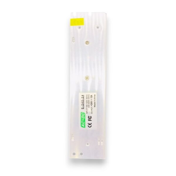 101526 Μεταλλικό Τροφοδοτικό LED 240W 10A - AC 220-240V σε DC 24V - IP20 - 2 Χρόνια Εγγύηση - Image 3