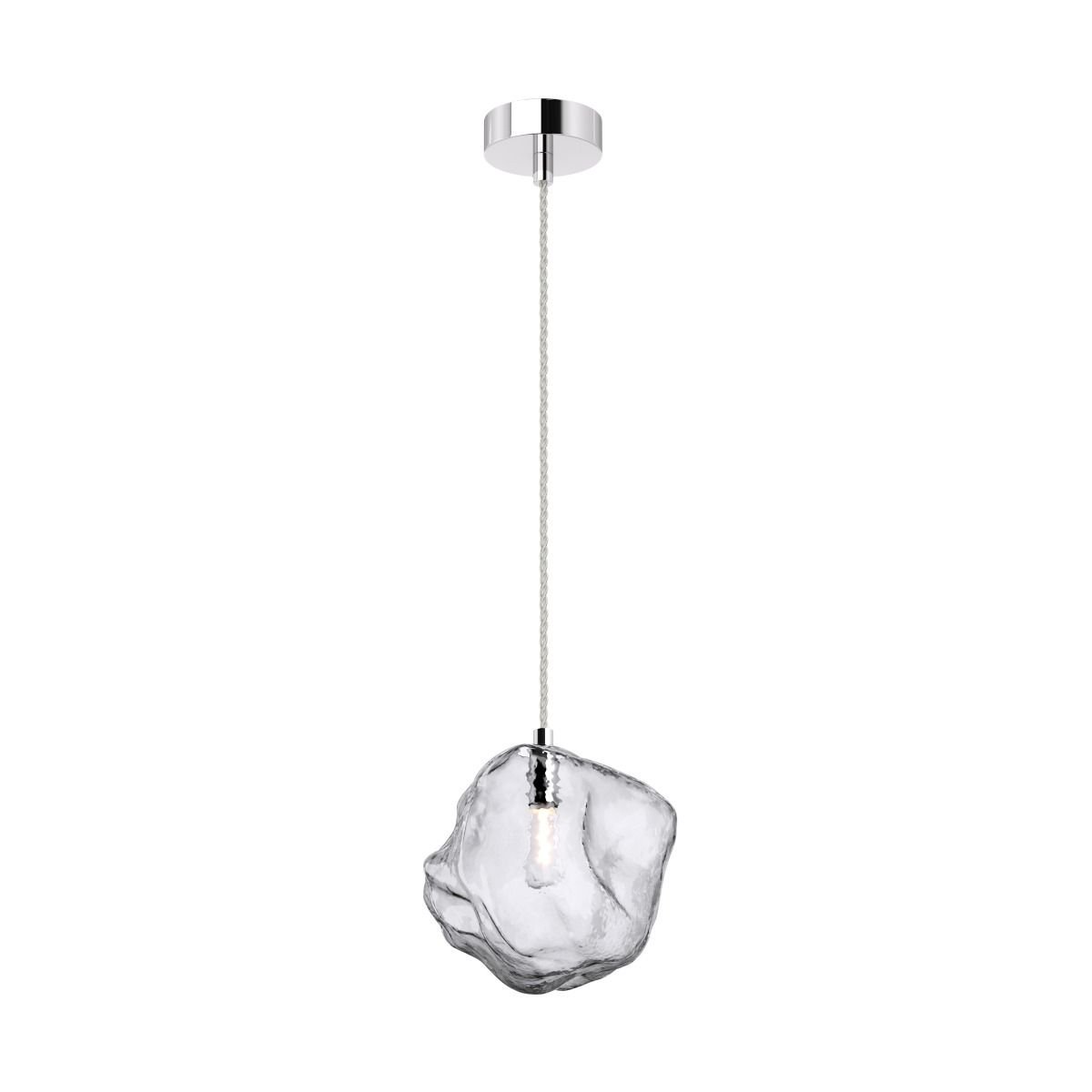 003064-009276 ZUMA LINE PENDANT ROCK P0488-01F-F4AC 1XG9 SILVER - Image 1