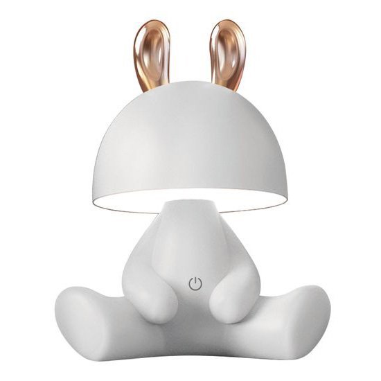 003064-027766 ZUMA LINE LED TABLE LAMP BUNNY KDR-6301-WH 3W 4000 - Image 1