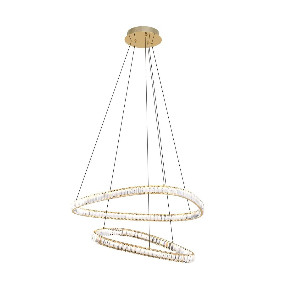 003064-028412 ZUMA LINE LE PENDANT ATHESA MD3169-2-3GT 38W CCT - Image 1
