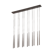 TK LIGHTING PENDANT PIANO 10111 12XG9 BROWN
