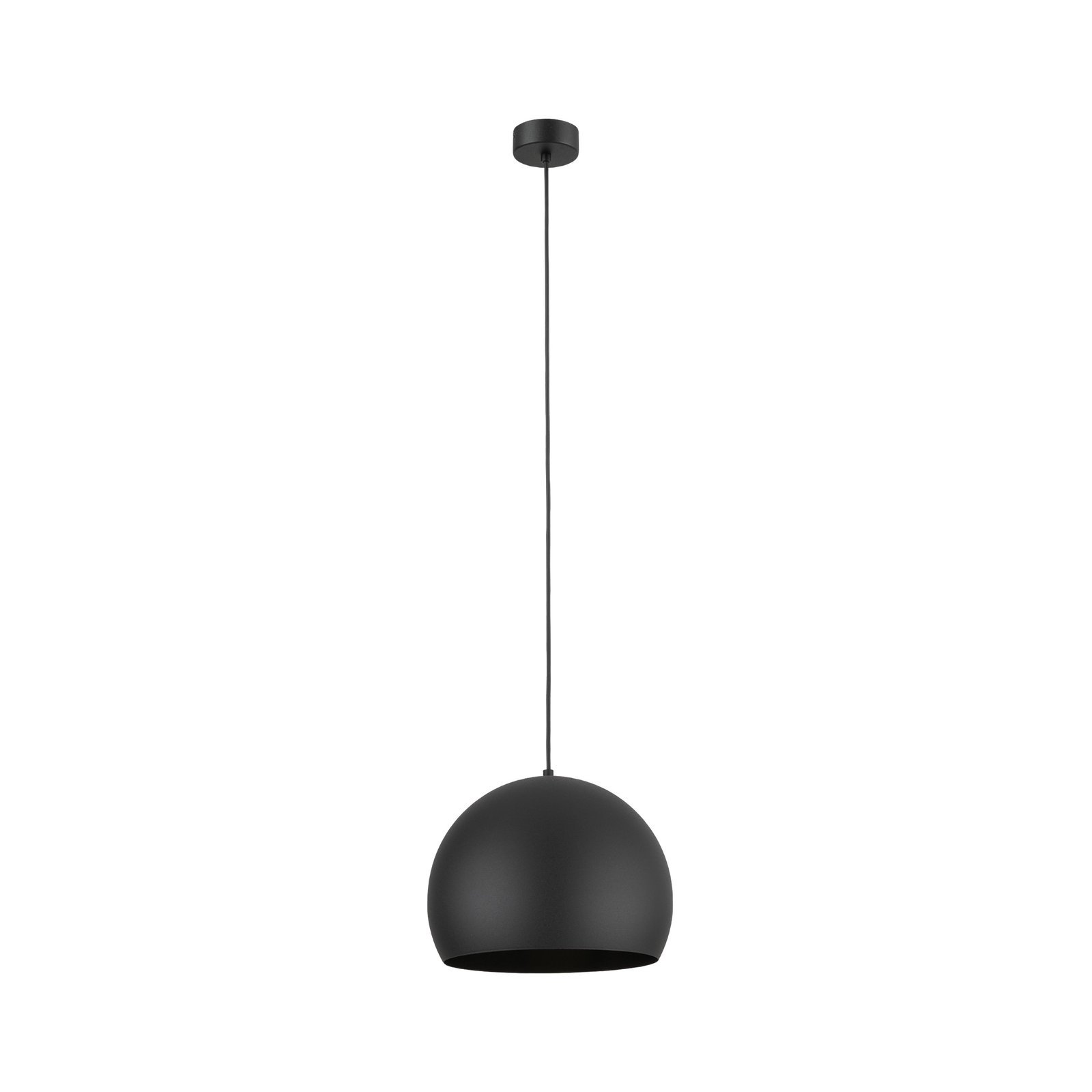 10168 TK LIGHTING PENDANT ZOE 10168 1XE27 BLACK - Image 1