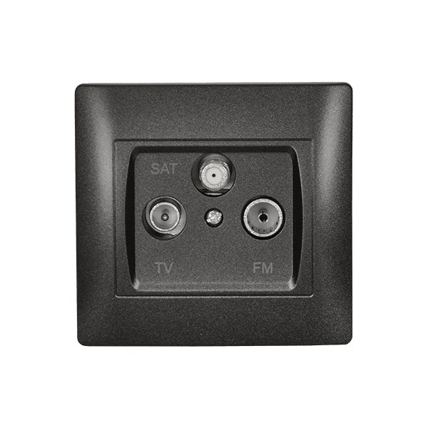 11685-2 RHYME ΠΡΙΖΑ ТV+FM+SAT ΓΡΑΦΙΤΗΣ ΜΕΤΑΛΛΙΖΕ - Image 1