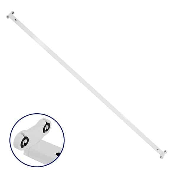 2Χ150cm-Σκαφάκι-Μεταλλικό-για-T8-LED-Ενός-Άκρου-IP20 2Χ150cm Σκαφάκι Μεταλλικό για T8 LED Ενός Άκρου IP20 - Image 1
