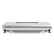 Elmark Απορροφητήρας Τοίχου 60cm 310m³/h Silver Με Φίλτρα Άνθρακα EL-60F49S (Produced for ELMARK by Midea)