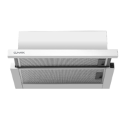 ELMARK EL-60L03WH TELESCOPIC HOOD 400m3/h FILTER (Produced for ELMARK by Midea)