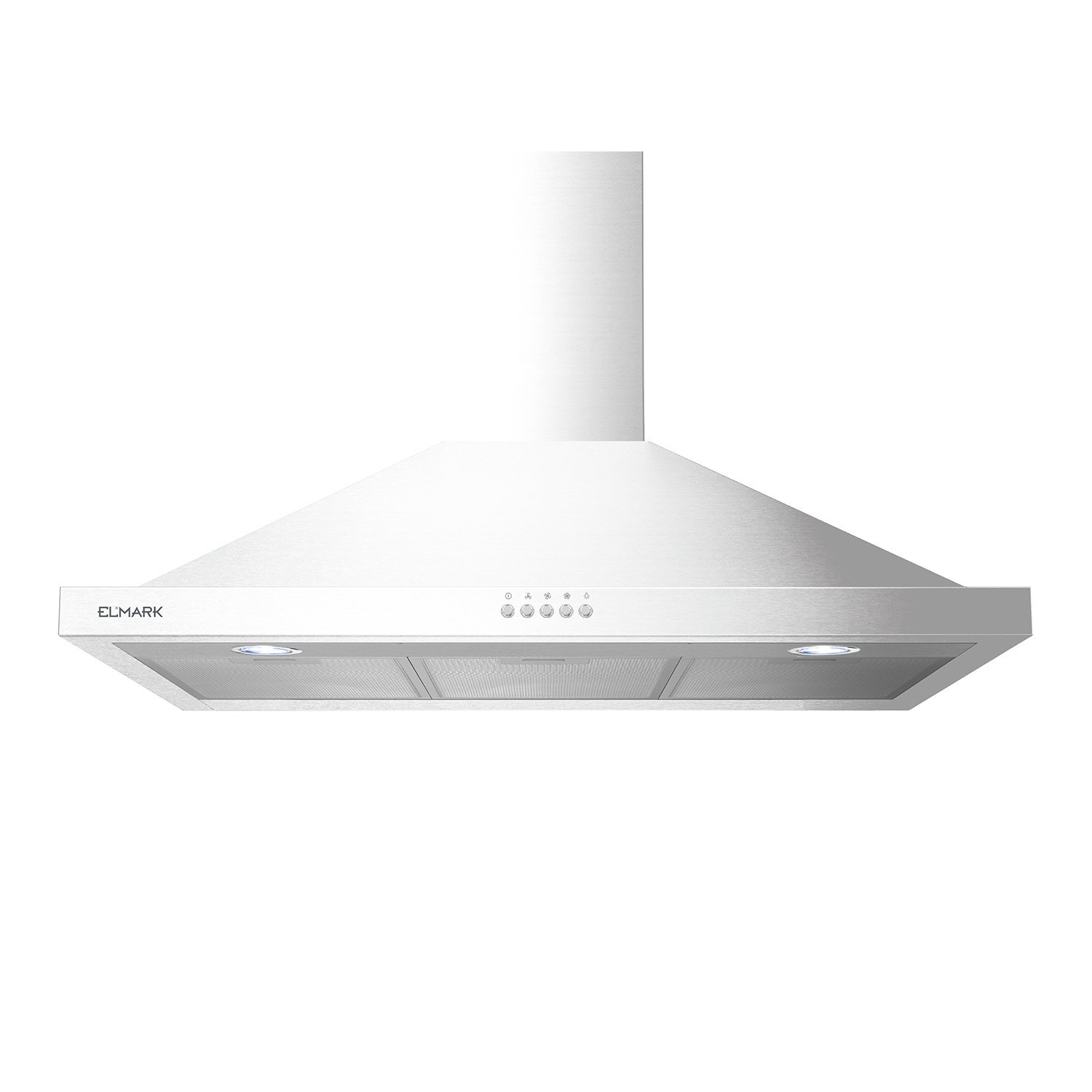 300033 ELMARK EL-90A09WH PYRAMID HOOD 440m3/h WITH FILTER (Produced for ELMARK by Midea) - Image 1