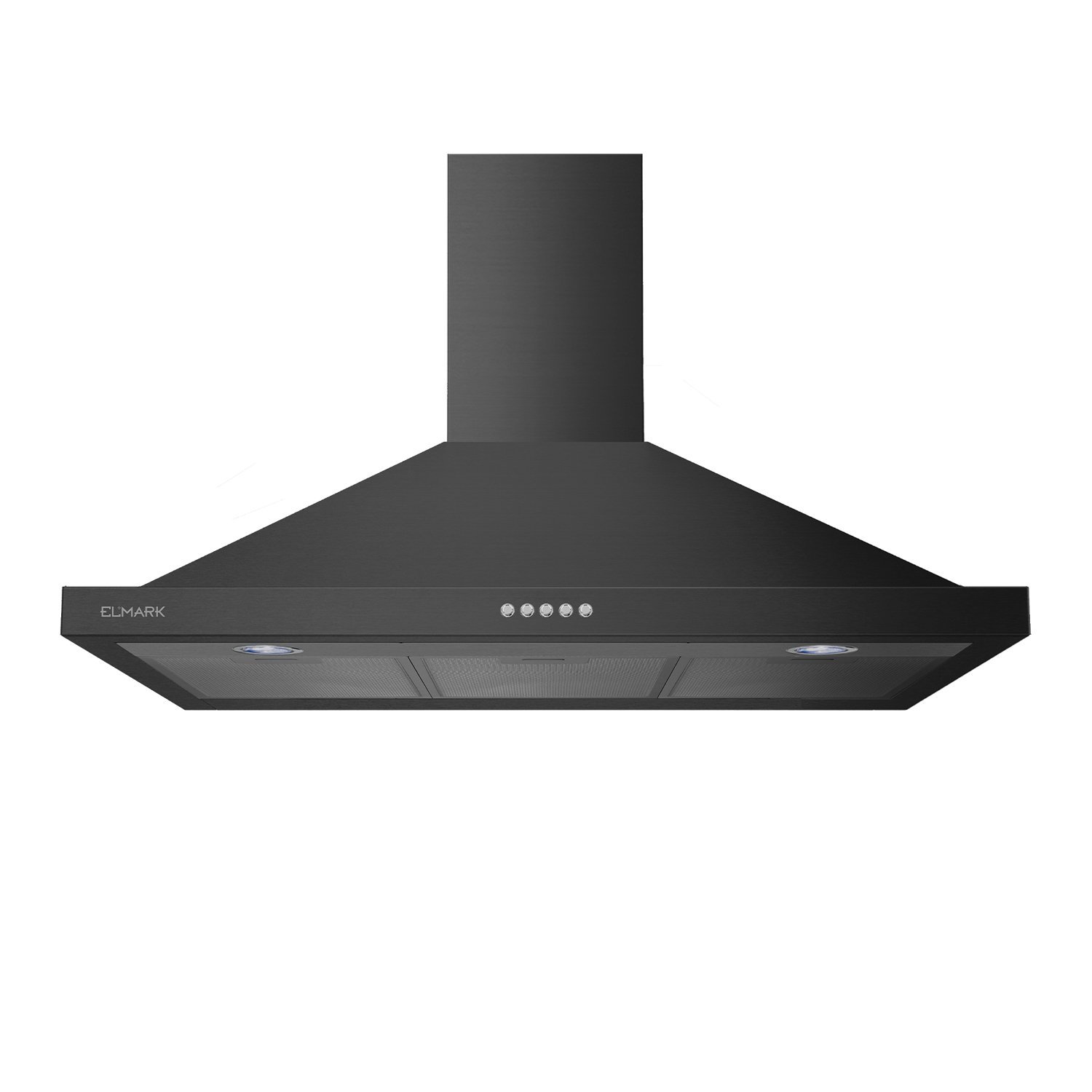 300034 ELMARK EL-90A09BL PYRAMID HOOD 440m3/h WITH FILTER (Produced for ELMARK by Midea) - Image 1
