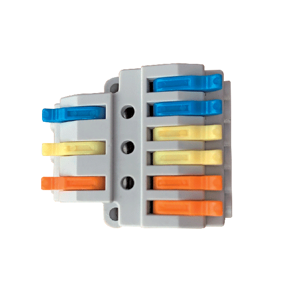 31034-3 ΤΕΡΜΑΤΙΚΗ ΚΛΕΜΑ 3 INPUT/ 6 OUTPUT 4.00MM2 - Image 1