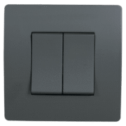 EL BASIC TG103 2 BUTTONS 1 WAY SWITH GRAPHITE-OLD