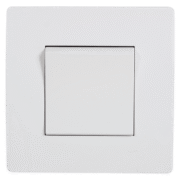EL BASIC TG115 1 BUTTON CROSS WAY SWITCH WHITE-OLD