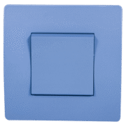 EL BASIC TG115 1 BUTTON CROSS WAY SWITCH BLUE-OLD