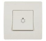 EL BASIC TG112A PUSH BUTTON SWITCH CREAM-OLD - Image 2