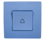 EL BASIC TG112 DOORBELL SWITCH BLUE-OLD