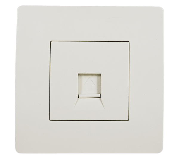 38301S-1 EL BASIC TZ112 COMPUTER LINE SOCKET CREAM-OLD - Image 1