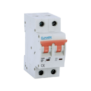 MINIATURE CIRCUIT BREAKER C62R 63A 2P 6kA CURVE C