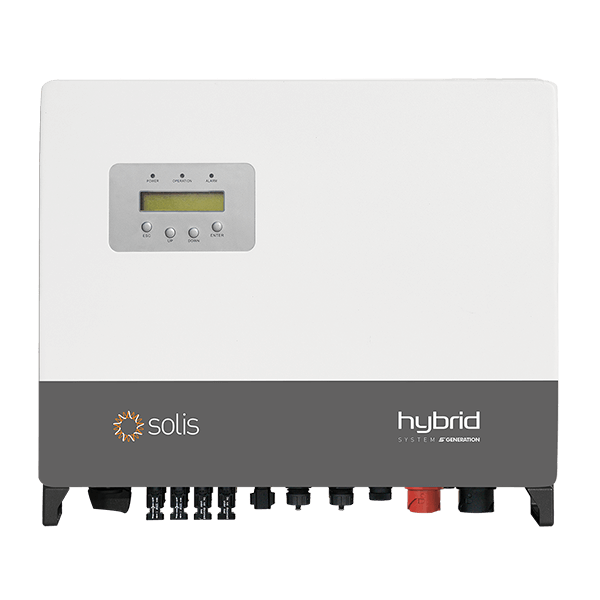 423044 Solis Τριφασικός Hybrid Φωτοβολταϊκός Inverter 6kW – RHI-3P6K-HVES-5G (423044) - Image 1
