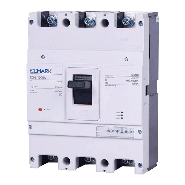 44931-2 MCCB DS-3E 1250A ELECTR. ADJ. RANGE 3P 500-1250A - Image 1