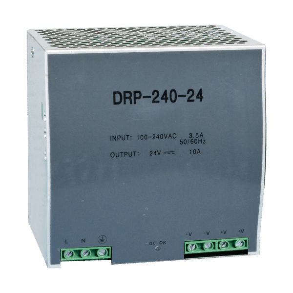 46DR2424-2 ΣΥΣΚΕΥΗ ΤΡΟΦΟΔΟΣΙΑΣ DRP-240-24 24V ΤΑΣΗ ΕΞΟΔΟΥ - Image 1