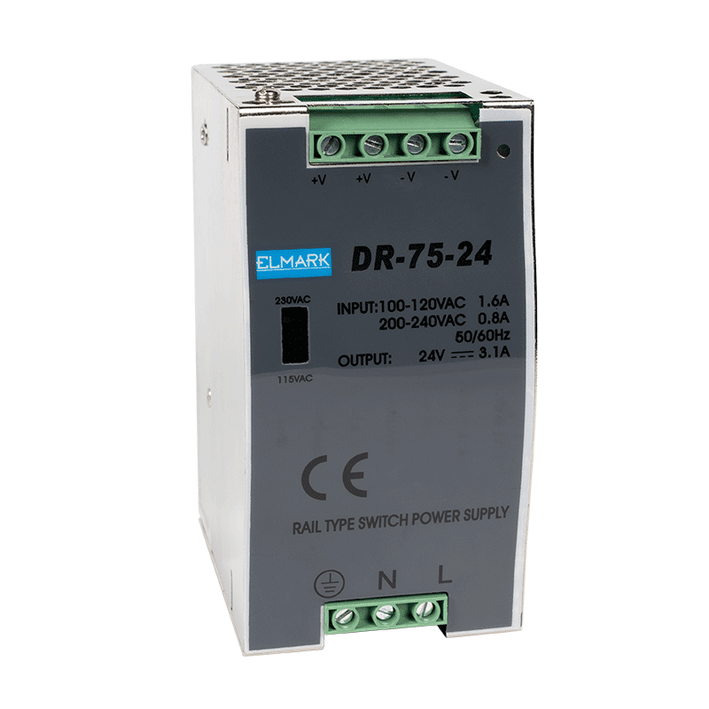 46DR7512-2 ΣΥΣΚΕΥΗ ΤΡΟΦΟΔΟΣΙΑΣ DR-75-12 12V ΤΑΣΗ ΕΞΟΔΟΥ - Image 1